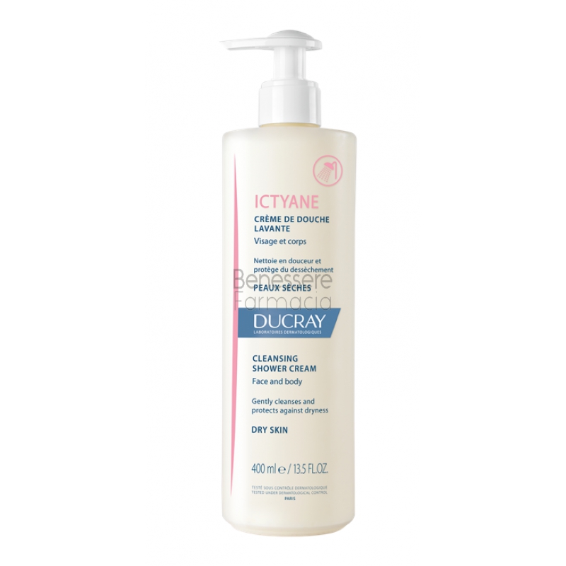 ducray ictyane ictyane crema detergente 400ml