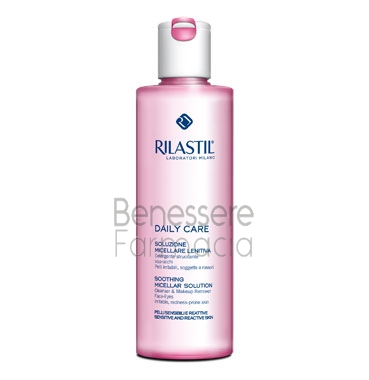 rilastil linea daily care soluzione micellare detergente lenitivo 250 ml