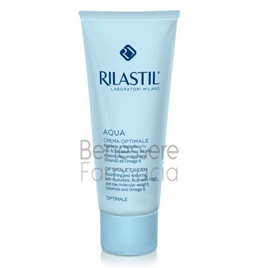 rilastil linea aqua idratazione profonda optimale crema idratante ricca 50 ml