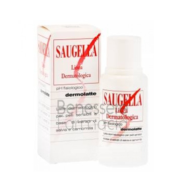 saugella linea rossa dermatologica dermolatte latte detergente idratante 200 ml