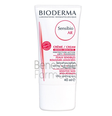 bioderma linea sensibio ar trattamento comfort lenitivo anti-rossori 40 ml