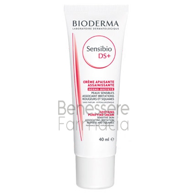 bioderma linea sensibio ds+ trattamento anti-irritazioni anti-squame 40 ml