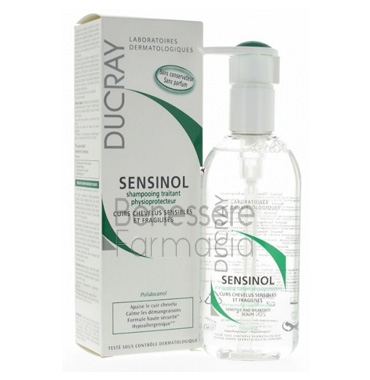ducray linea cuoio capelluto sensibile sensinol shampoo lenitivo protettiv 200ml