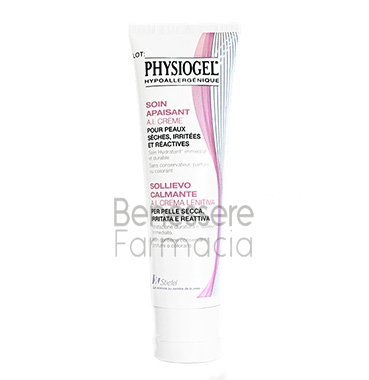 physiogel linea sollievo calmante a.i. crema idratante lenitiva pelle secca 50ml