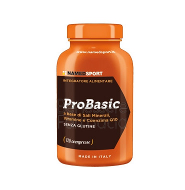 named sport linea integrazione sportiva probasic integratore 120 compresse
