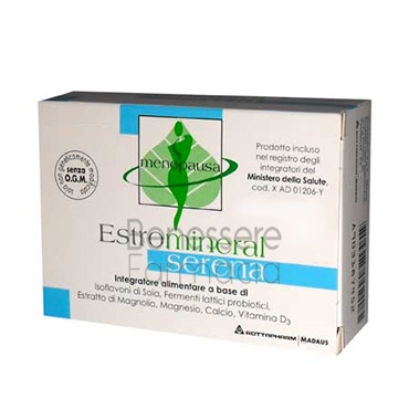 estromineral linea menopausa serena integratore alimentare 40 compresse