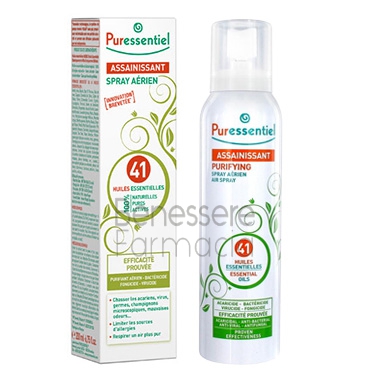 puressentiel linea aromaterapia ambiente spray ai 41 oli essenziali 200 ml