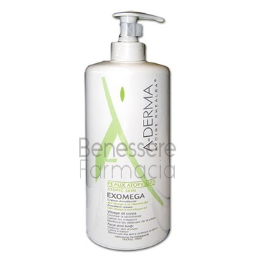 a-derma linea exomega pelli atopiche secche crema emolliente 400 ml