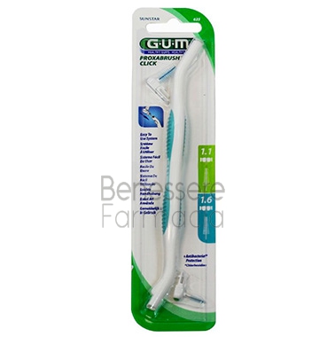gum linea igiene dentale quotidiana proxabrush 605 manico scovolino in plastica