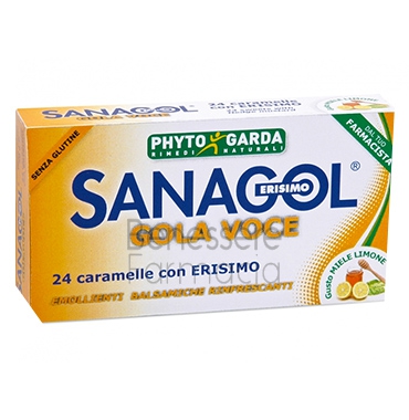 phytogarda linea rimedi naturali sanagol erisimo caramelle gusto miele limone