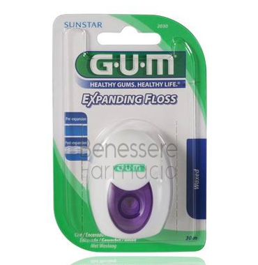 gum linea igiene dentale quotidiana expanding floss filo interdentale cerato