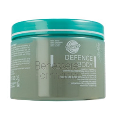 bionike linea defence body anticellulite fango 3 argille tonificante 500 g