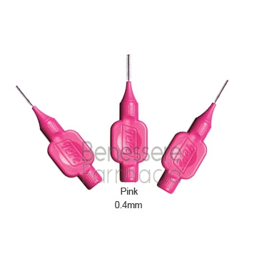 tepe linea cura dentale quotidiana 6 scovolini interdentali 0,4 colore rosa