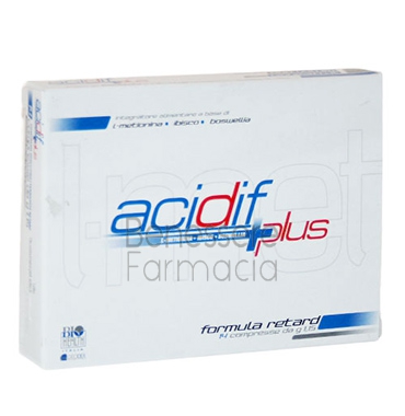 bioheath italia linea apparato urinario acidif plus integratore 14 compresse