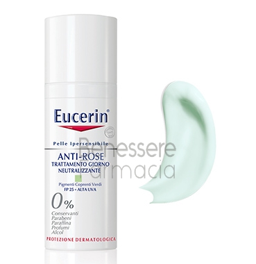 eucerin linea pelli ipersensibili anti-rose giorno fp25 neutralizzante 50 ml