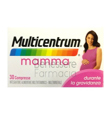 multicentrum linea gravidanza mamma integratore alimentare 30 compresse