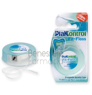 plakkontrol linea igiene interdentale fit-floss filo interdentale ad espansione