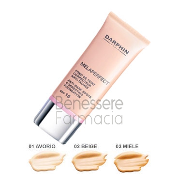 darphin linea melaperfect spf15 fondotinta correttore anti-macchie 30 ml avorio
