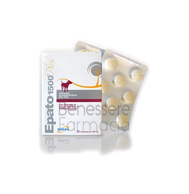 drn specialist linea animali domestici cani epato 1500 plus 32 compresse