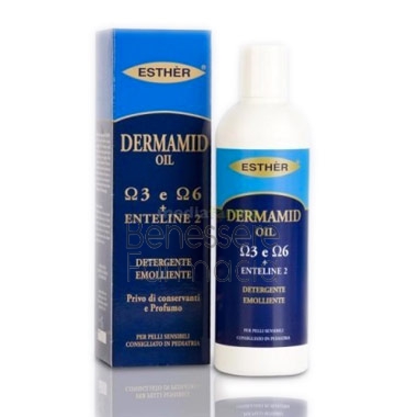 krymi linea esther dermamid oil detergente emolliente delicato corpo 250 ml