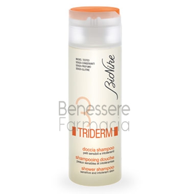 bionike triderm linea detergenza quotidiana doccia shampoo corpo e capelli 400ml