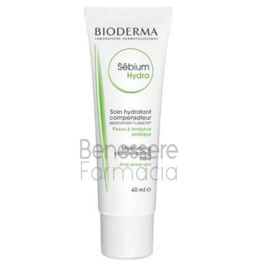 bioderma linea sebium hydra trattamento lenitivo idratante pelli grasse 40 ml