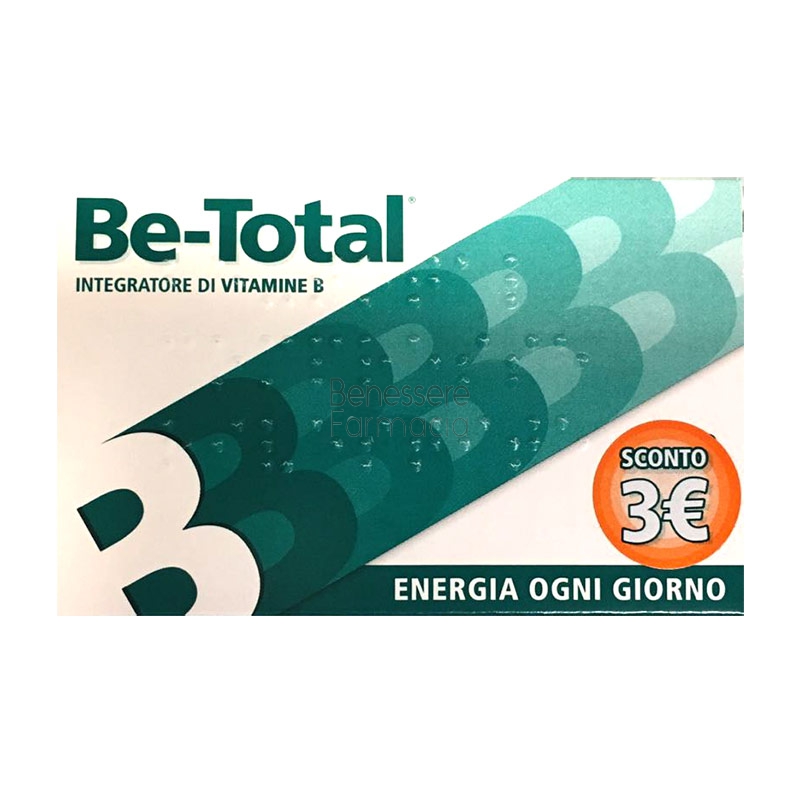 betotal linea vitamine e minerali integratore alimentare vitamine b 40 compresse
