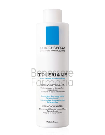 la roche posay linea toleriane dermo detergente struccante viso occhi 400 ml