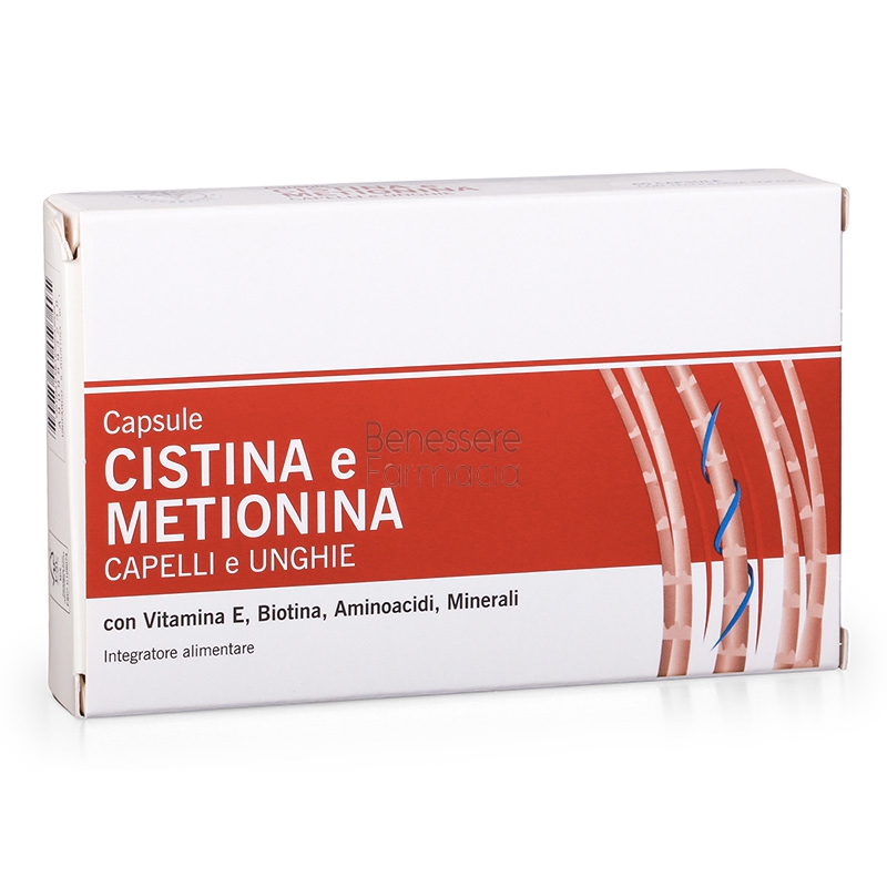 linea capelli unghie cistina e metionina integratore 120capsule