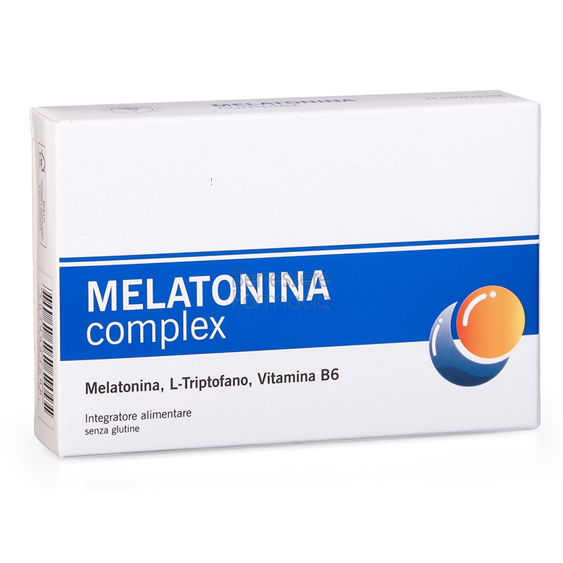 linea sonno e relax melatonina complex integratore alimentare 30 compresse