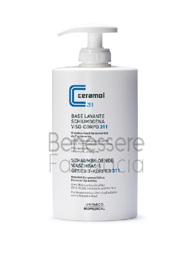 ceramol linea 311 base lavante schiumogena viso corpo pelli sensibili 400 ml