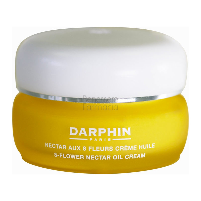 darphin linea 8 flower nectar oil cream nutrimento ed idratazione profonda 30 ml