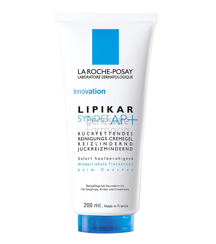 la roche posay linea lipikar syndet ap+ crema detergente pelle secca 200 ml