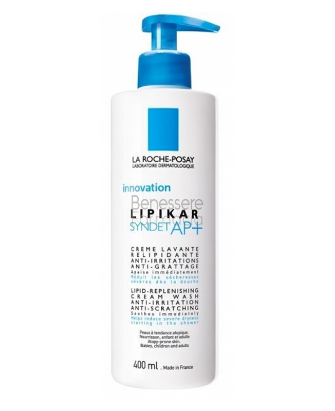 la roche posay linea lipikar syndet ap+ crema detergente pelle secca 400 ml