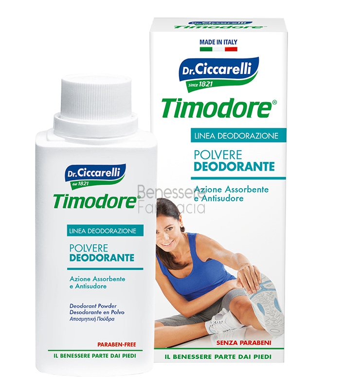 dottor ciccarelli linea deodorazione piedi polvere assorbente antisudore 250 g