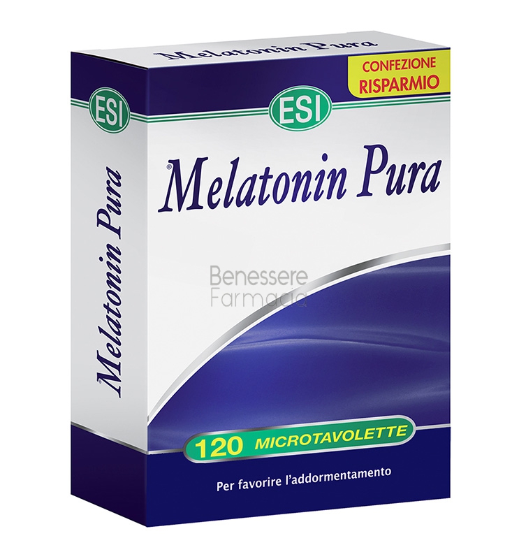esi linea sonno e relax melatonin activ 1 mg integratore 30 ovalette