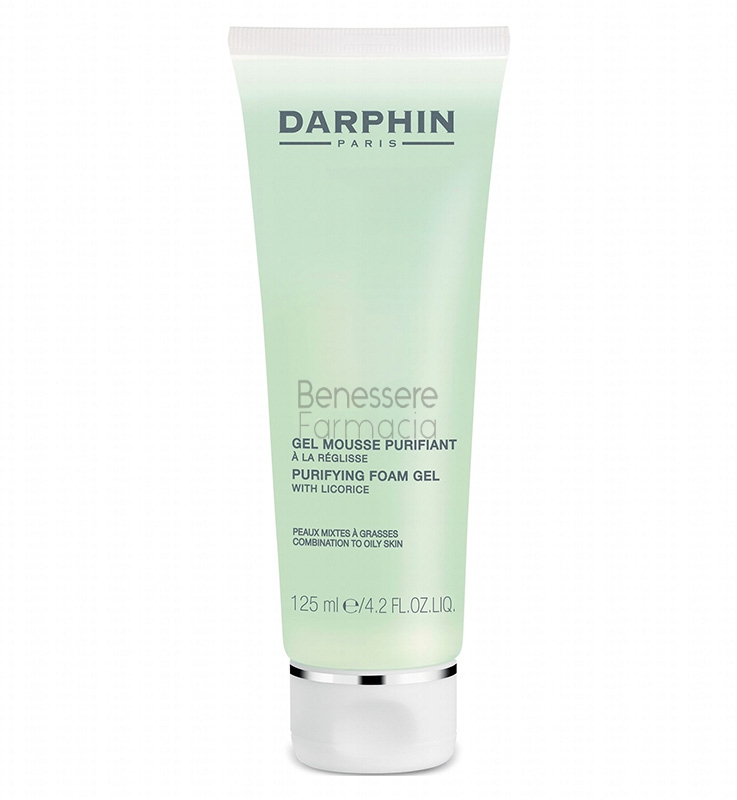 darphin linea detersione viso gel mousse purifiant schiuma purificante 125 ml