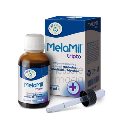 humana linea bambini sonno e relax melamil tripto milte integratore gocce 30 ml