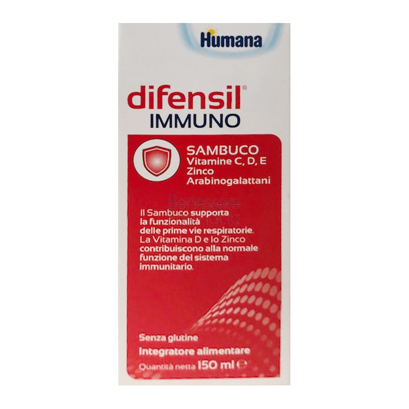humana linea difese immunitarie difensil immuno integratore alimentare 150 ml