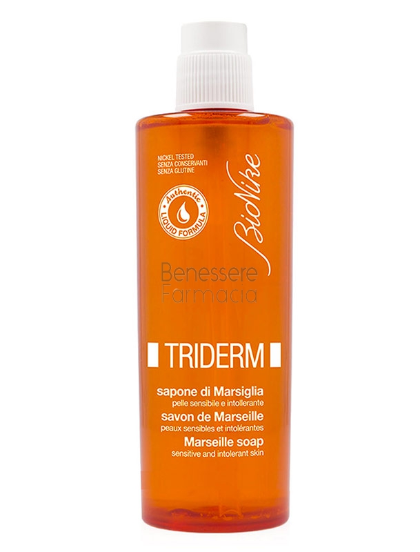 bionike triderm linea detergenza quotidiana sapone liquido di marsiglia 500 ml
