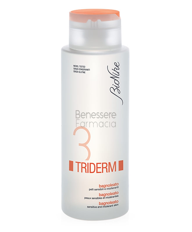 bionike triderm linea detergenza quotidiana bagnoleato detergente corpo 500 ml