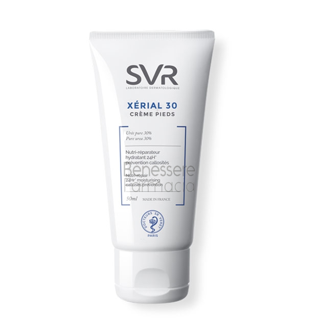 svr linea xrial 30 creme pieds trattamento urea nutriente levigante 50 ml