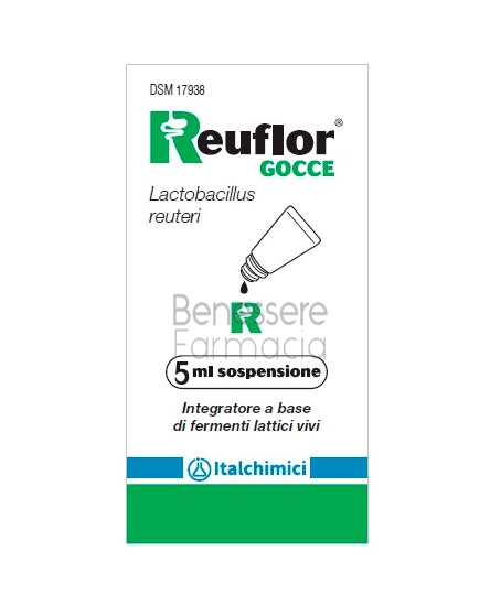 italchimici linea intestino sano reuflor gocce integratore alimentare 5 ml