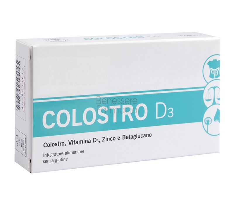 linea difese immunitarie colostro d3 integratore 30 capsule