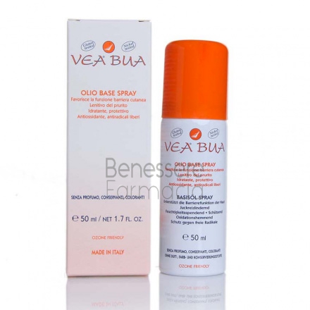 vea linea pelli sensibili bua olio base spray lenitivo protettivo idratante 50ml