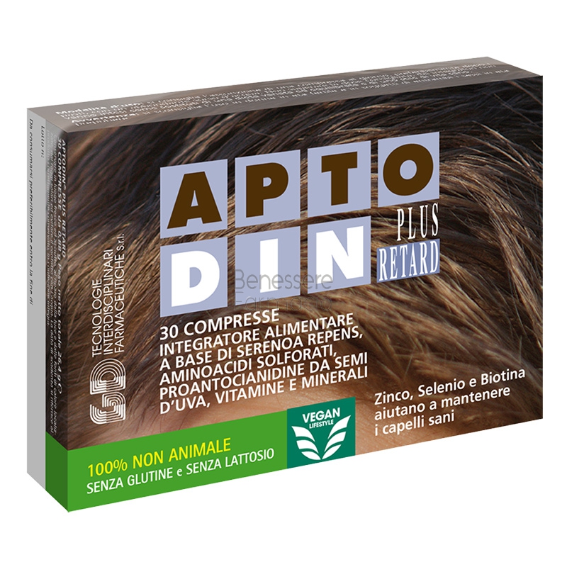 gd italia linea anticaduta capelli aptodin plus retard integratore 30 compresse
