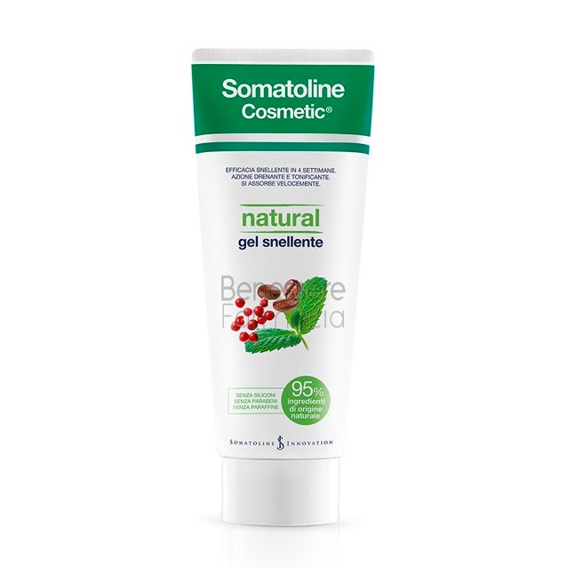 somatoline cosmetic linea snellenti natural gel snellente corpo 250 ml
