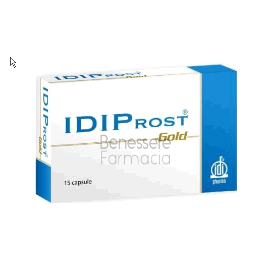 idi farmaceutici linea benessere uomo idiprost gold integratore 15 capsule