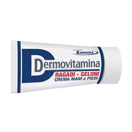 dermovitamina linea pelle sana ragadi geloni crema protettiva mani e piedi 75 ml