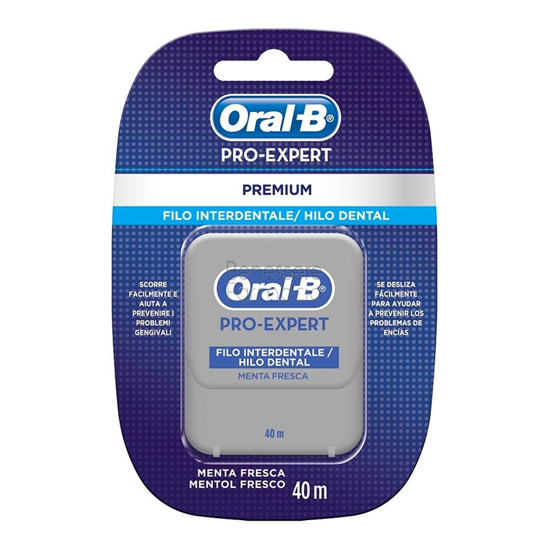 oral-b linea igiene dentale quotidiana pro-expert filo interdentale 40 m
